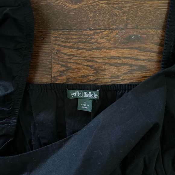 Wild Fable Black Ruffle Top - Picture 4 of 4